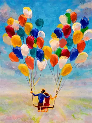 等雨停等天晴等花开英文